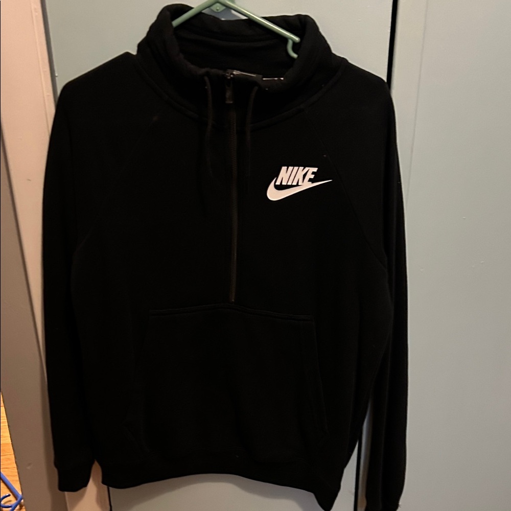 Nike Black Pullover with White Logo